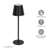 Nedis Nedis LTOUT05BK - LED stolní lampa| LED | 1.8 W | 150 lm | 3000 - 6000 K | Černá