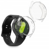 2x Púzdro kwmobile Samsung Galaxy Watch 7 44mm průhledná