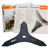 Stihl Nôž na vyžínanie krovia Trojzubý 250-3 350 41107134100