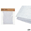 Krist+ Doplnky na vianočný betlehem Koberec Biela 50 x 0,01 x 50 cm (24 ks)