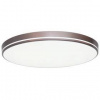 LED stropné svietidlo IMMAX NEO LITE AREAS SMART 40cm, 24W Tuya Wi-Fi (07150-C40) hnedé