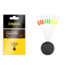 DELPHIN Stick - Colored rubber stopper - M