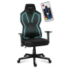 Herné kreslo Huzaro Combat 6.2 Black RGB NEPLATÍ