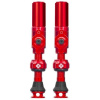Big Bore Hybrid Tubeless Valves Red Medium 21148
