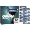 Pánske náhradné hlavice GILLETTE Mach3 12 ks (3014260323240)