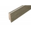 AP34/1 soklová lišta TYP 06 ACARA, MDF + fólia Dub eterna, 60 mm, 13 mm, 2,7 m