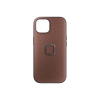 Peak Design Everyday Case iPhone 15 červenohnědé