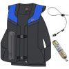 Hit-Air MLV 2 airbag vesta limitovaná edícia čierno-modrá – Veľkosť: Medium (S – XL)
