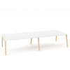 Interier Říčany Pracovné stoly Bench ALFA ROOT 360x160cm, biely