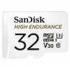 SANDISK microSDHC 32GB High Endurance Video U3 V30 + SD adaptér SDSQQNR-032G-GN6IA