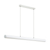 RENDL RIVIER LED I závesná chróm/mliečny akrylát 230V LED 24W 3000K