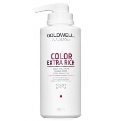 GOLDWELL Dualsenses Color Extra Rich 60sec Treatment 500ml - int. maska pre farbené vlasy