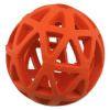 Dog Fantasy loptička dierovaná oranžová 9 cm oranžový