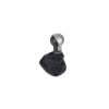 Radiaca páka s manžetou Seat, 6 stupňov strieborná (hlava 12 mm)