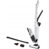 Bosch Serie 4 BBH32551, Tyčový vysávač 2 v 1, Bezvreckové, Kovová, Biela, 0,4 L, Suchý, Filtrovanie