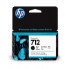 3ED70A, HP 712 originální inkoustová náplň Black 38ml