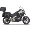 Shad kompletná sada bočných adventure tašiek SHAD TERRA TR40 a čierneho hliníkového 55L topcase, vrátane montážnej sady SHAD HONDA NX 750 X 2021-