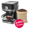 Sencor SES 1721BK + 500g kávy zdarma Kávovar na Espresso/Cappuccino + 500 g kávy