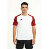 ACADEMY IV SHORT SLEEVE T-SHIRT WHITE RED XL