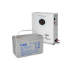 Zdroj záložní GETI GEP501 sinus 500W nástěnný + baterie 100Ah