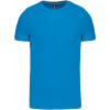 KARIBAN VINTAGE K356 / Pánske tričko s krátkym rukávom - tropical blue 4XL