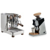 Lelit Bianca PL162T V3+ Eureka Mignon Single Dose, Chrome & Oak