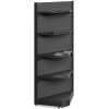 Marbo Regál do predajne rohový 193x65x65 - 5 políc Marbo