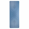 BODHI Jóga podložka PHOENIX Mat, Tribalign, 185 x 66 x 0,4 cm, modrá