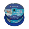 Verbatim VERBATIM CD-R AZO 700MB, 52x, printable, spindle 50 ks