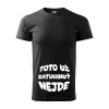 Sablio Tričko s potlačou Toto už zatiahnuť nejde - čierne XL