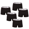 5PACK pánske boxerky Pietro Filipi čierne (5BCL003) 3XL