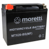 Batéria Moretti MTX20-BS AGM gélový
