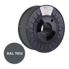 C-TECH tisková struna PREMIUM LINE ( filament ) , ABS, čedičová šedá, RAL7012, 1,75mm, 1kg 3DF-P-ABS1.75-7012