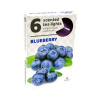 Admit Vonné čajové sviečky Blueberry, s vôňou čučoriedok 6 ks, Blueberry