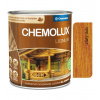 Chemolak Chemolux Lignum 0645 zlatý dub - Prémiová ochranná lazúra na drevo polomatná 0,75l