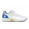 Pánska obuv Wilson Rush Tour 5 - white/deja vu blue/lunar rock - Biely (43 1/3)