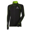Progress Torez černá/limetka pánská fleecová mikina Tecnostretch - XXL