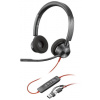 Poly Blackwire 3320 Stereo Microsoft Teams Certified USB-C headset +USB-C/A adaptér