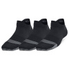 UNDER ARMOUR Womens UA Breathe 3pk NS Tab-BLK