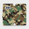 Flipové pouzdro Mobiwear - Samsung Galaxy S10e - V111P Maskáče (Knížkové flip pouzdro, obal, kryt na mobil Samsung Galaxy S10e - V111P Maskáče, materiál Umělá kůže + TPU - ochrana 360°, stojánek, sili