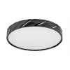 Rabalux Čierne stropné LED svietidlo Nessira 390mm 25W 71120