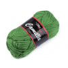Bavlnená pletacia priadza Camilla 50 g Variant: 17 (8156) zelená trávová, Balenie: 1 ks