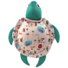 Dog Fantasy Water Float korytnačka pískacia a plávajúca zelená 25,5 cm