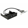Delock 61893 2 + 2 port kontrolná karta USB 3.0; 61893