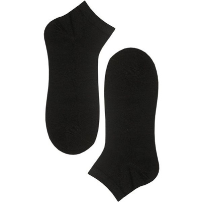 Senzanakupy Bambusové členkové ponožky 35 – 38, čierne, 30 ks