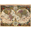 PETRUS PLANCIUS (1552-1622): Mapa sveta. Kolorovaná medirytina. Amsterdam, 1594. Druh potlače: Plagát rozmer 75x56 (papier posterový, 200g, satinovaný) - Reprodukcia dekoračnej historickej mapy na ste