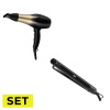 SET Kipozi Fén s ionizátorom 1800 W RCY-8233 + Kipozi Hair straightener JDL-177EU