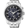 Pánske hodinky Citizen analógové solárne napájanie oceľ strieborné WR200