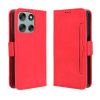 PROTEMIO 115741 SLOT Peňaženkový obal pre Motorola Moto G56 5G červený