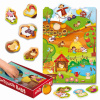 Lisciani Montessori baby box the farm - Vkladačka farma